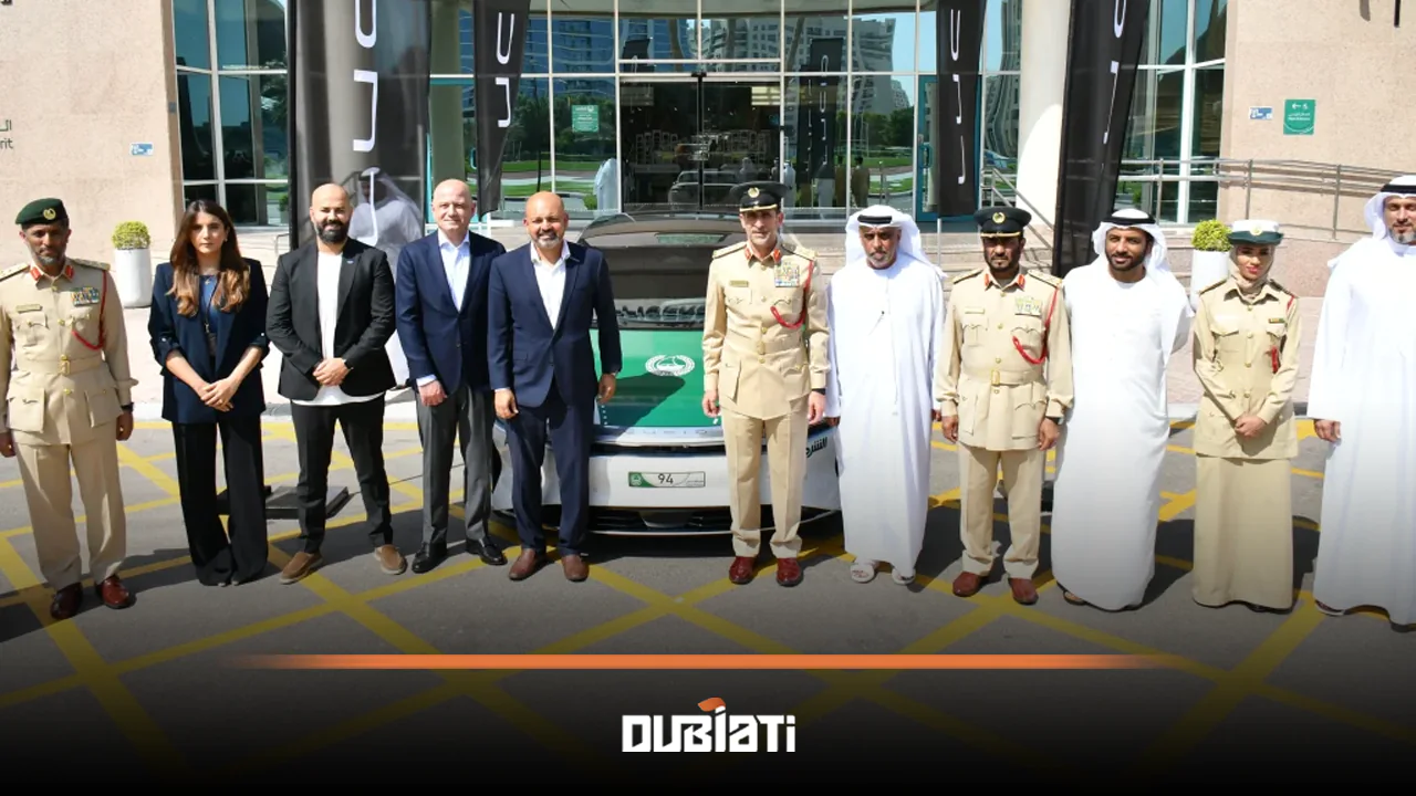 لوسید ایر گرند تورینگ، ماشین پلیس جدید دبی