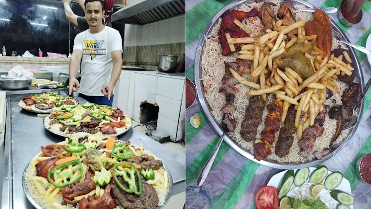 غذاهای رستوران افغانستانی کابل هاوس در ابوظبی