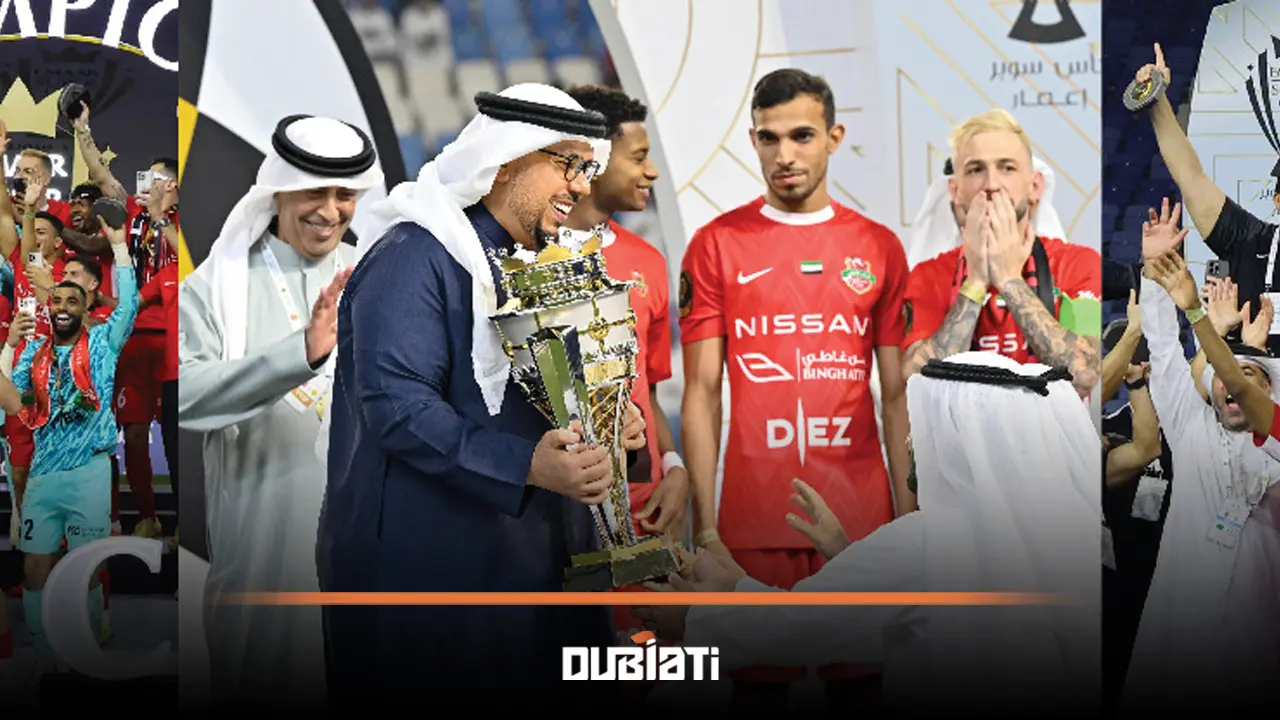 شباب الاهلی با درخشش آزمون، قهرمان سوپرکاپ امارات شد