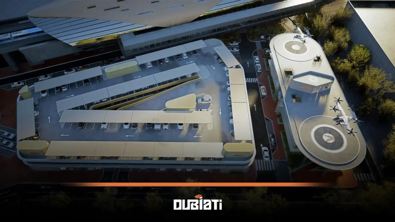 آغاز فعالیت DXV اولین ایستگاه تاکسی پرنده امارات از 2026